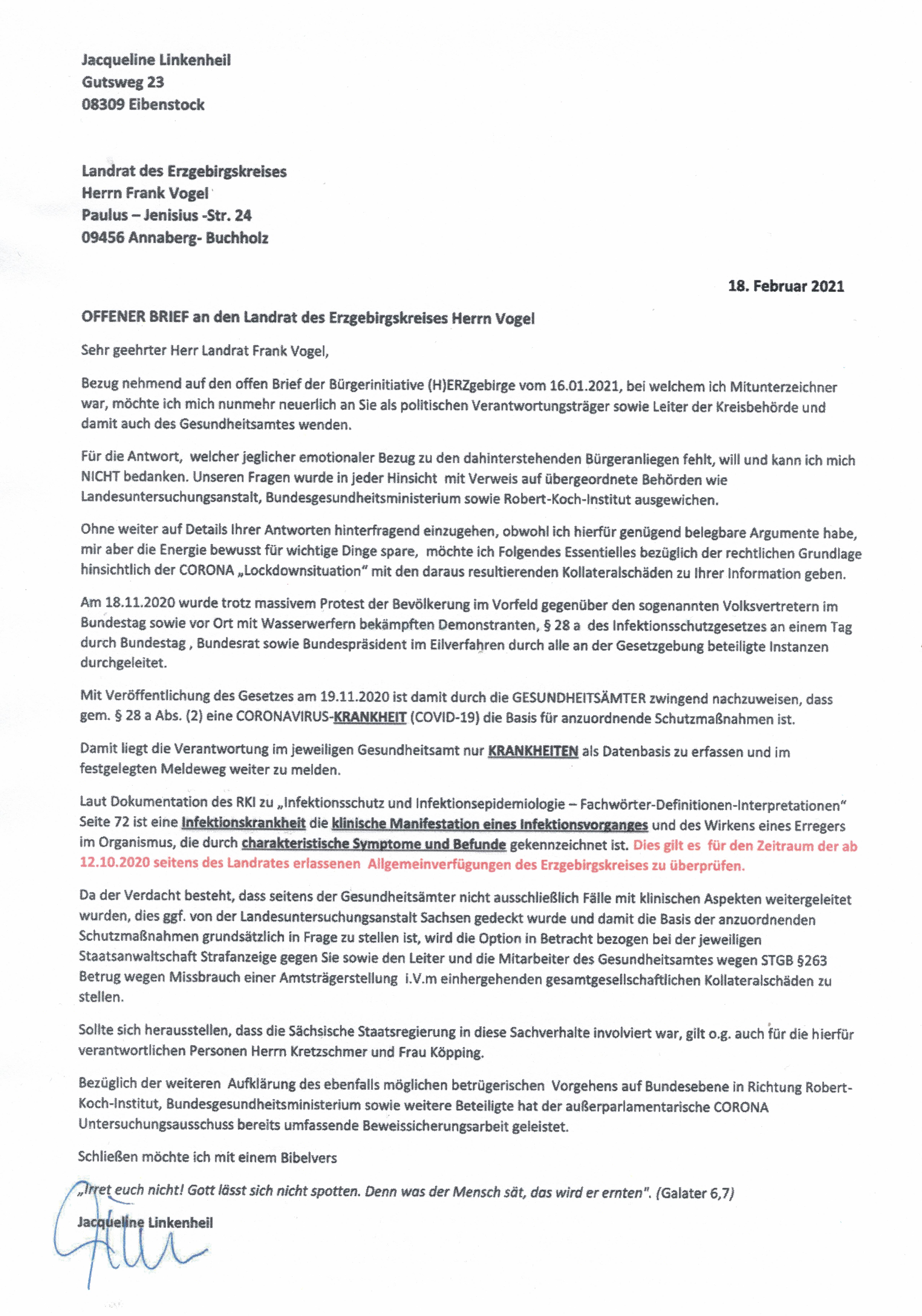 2021 02 18 Eingang offener Brief 